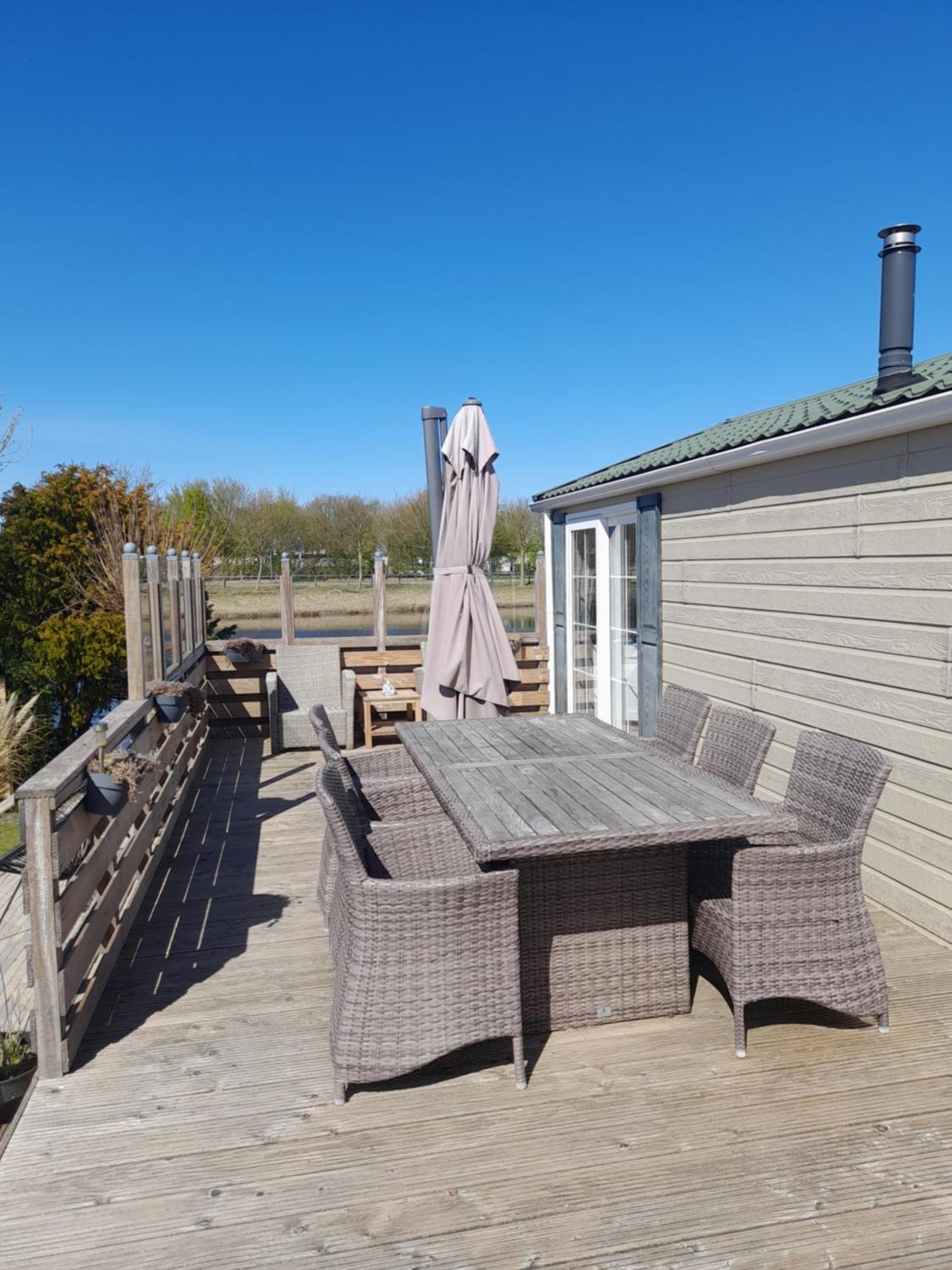 Chalet Makkum C99B Met Prive Gelegen Tuin Aan Het Water Kültér fotó
